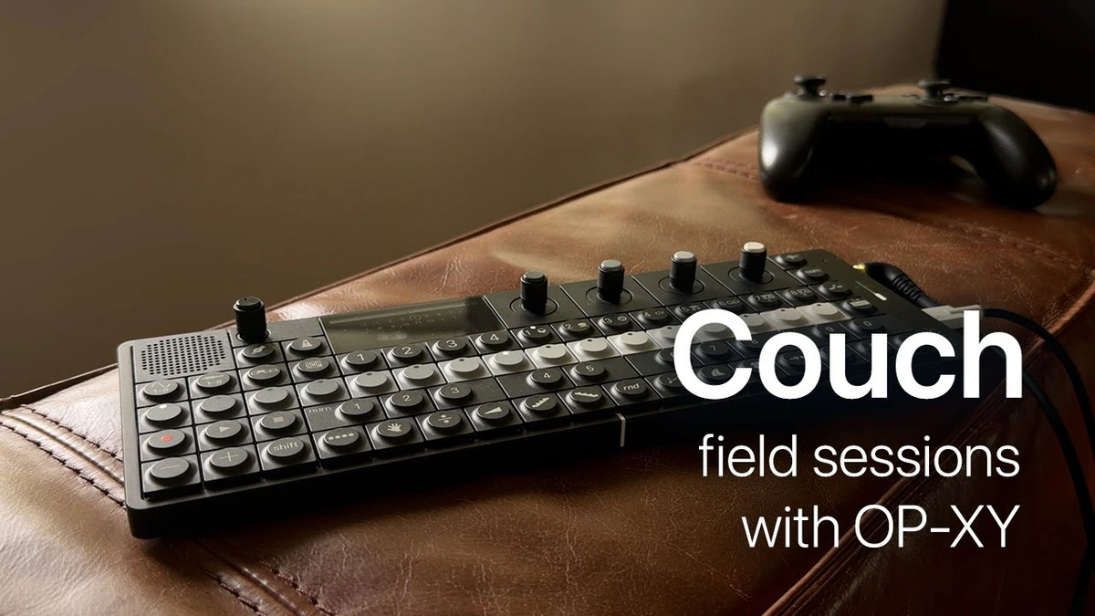 Couch — field sessions with OP-XY