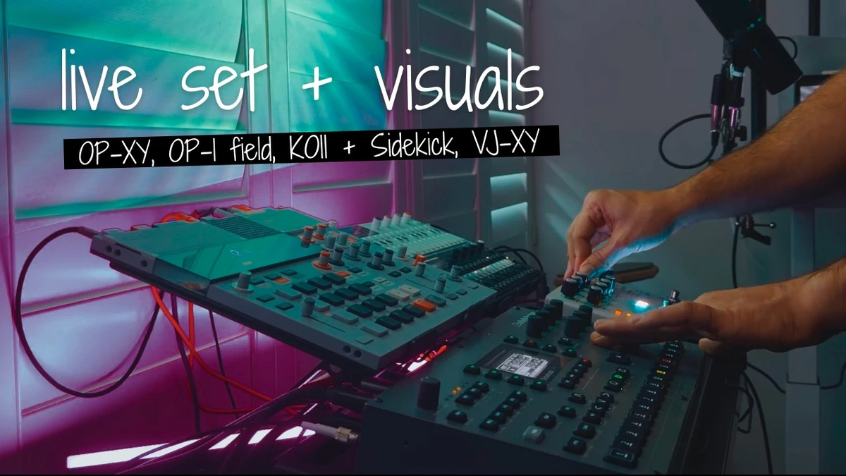 Live set + visuals